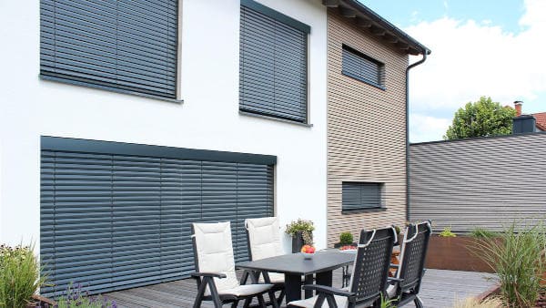 Fassadenraffstore Blendensystem Fassadenjalousie Blendensystem